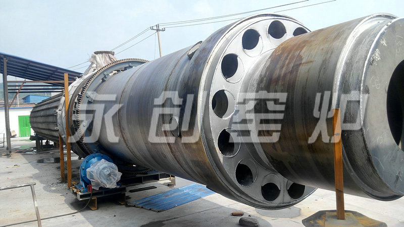 Φ1.0×22米多管式混合加熱回轉窯